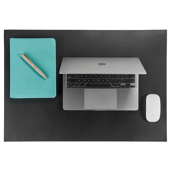 Large PU Leather Computer Desk Mat Dual Sided Use Waterproof