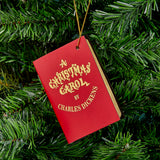 Mini Leather Ornaments: Merry Christmas