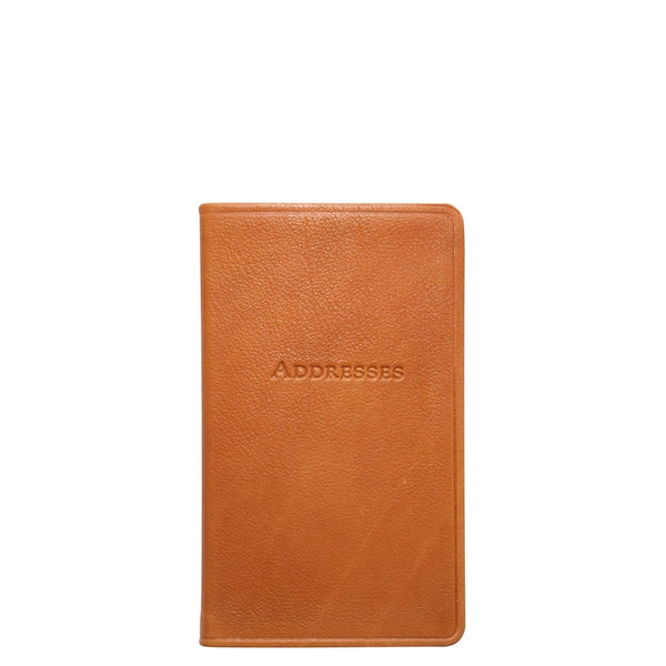 Hard Cover, Leather Bound Address Book